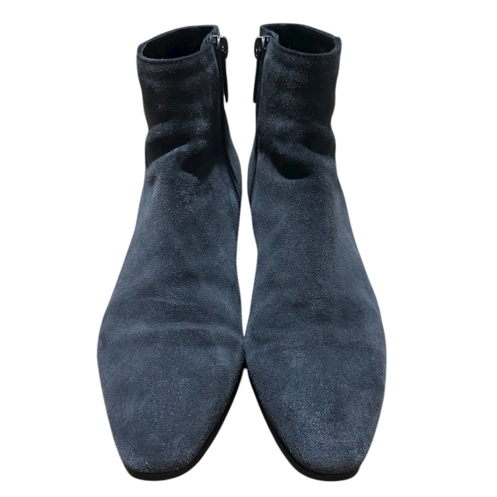 Aquatalia Womens Reeta Gray Suede Ankle Booties Shoes Size 6.5 - Picture 5 of 10